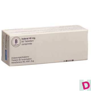 Inderal Tabl 40 mg 150 Stk