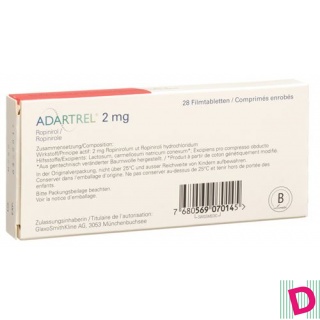Adartrel Filmtabl 2 mg 28 Stk