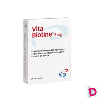 Vita Biotin Tabl 5 mg 25 Stk