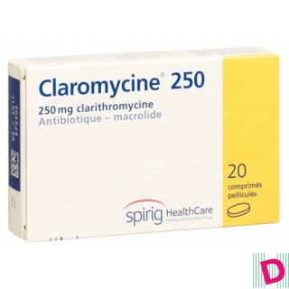 Claromycin Filmtabl 250 mg 20 Stk
