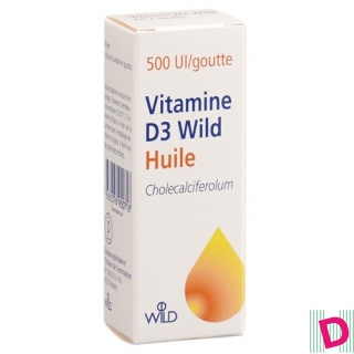 Vitamin D3 Wild öl 500 IE/Tropfen Fl 10 ml