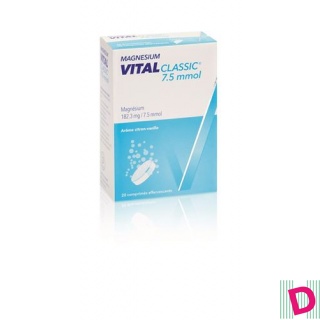 Magnesium Vital Classic Brausetabl 7.5 mmol 20 Stk