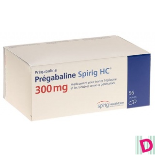 Pregabalin Spirig HC Kaps 300 mg 56 Stk