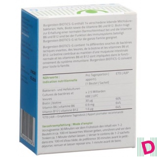 Burgerstein Biotics-G Plv 3 x 30 Stk
