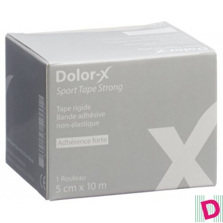 Dolor-X Sport Tape Strong 5cmx10m weiss 12 Stk