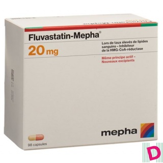 Fluvastatin-Mepha Kaps 20 mg 98 Stk