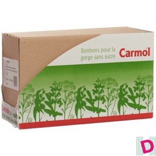 Carmol Hals-Bonbons ohne Zucker Tray 12 Btl 75 g