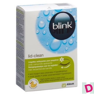 blink lid-clean Reinigungstücher 20 Stk