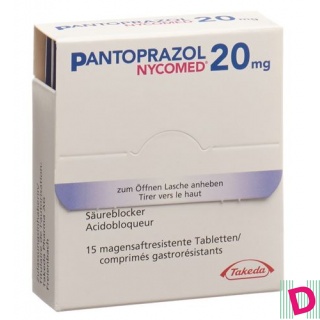 Pantoprazol Nycomed Filmtabl 20 mg 90 x 15 Stk