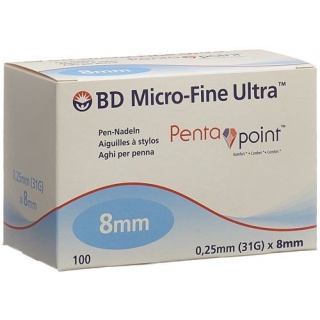BD Micro-Fine Ultra Pen-Nadel 0.25x8mm 100 Stk