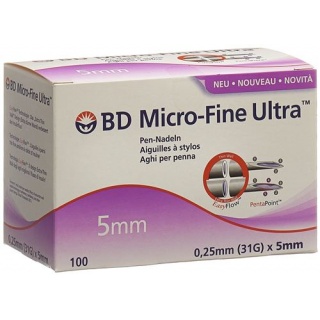 BD Micro-Fine Ultra Pen-Nadel 0.25x5mm 100 Stk