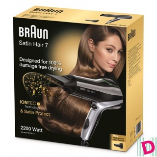 Braun Satin Hair Haartrockner 7 HD 710 solo