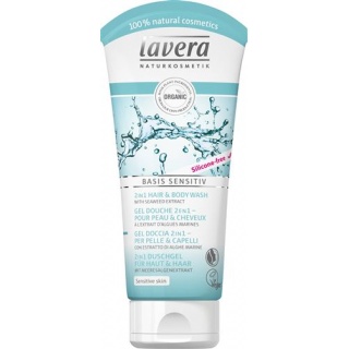 Lavera 2in1 Haar- und Duschshampoo basis sensitiv 200 ml