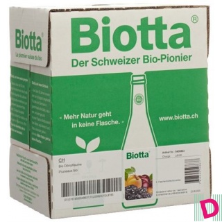 Biotta Dörrpflaume Bio 6 x 5 dl