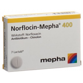 Norflocin-Mepha Lactab 400 mg 14 Stk