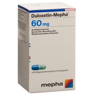 Duloxetin-Mepha Kaps 60 mg Fl 100 Stk