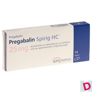 Pregabalin Spirig HC Kaps 25 mg 56 Stk