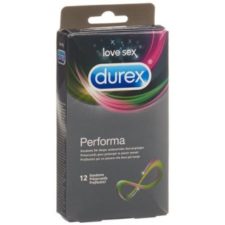 Durex Performa Präservativ für längeren Sex 12 Stk