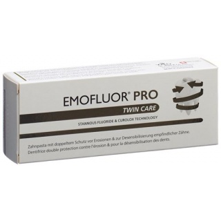 Emofluor Pro Twin Care Zahnpaste Tb 75 ml