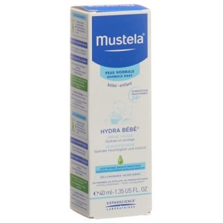 Mustela Hydra Bébé Gesichtscreme normale Haut Tb 40 ml