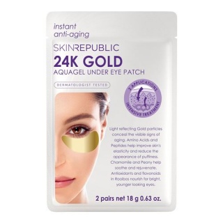 skin republic 24K Gold Aquagel Under Eye Patches 2 Paar