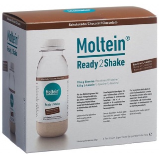 Moltein Ready2Shake Schokolade 6 Fl 24 g