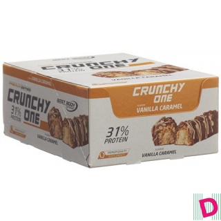 BEST BODY Crunchy One Bar Vanilla Caramel 15 x 51 g