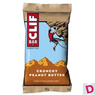 CLIF BAR Crunchy Peanut Butter 12 x 68 g