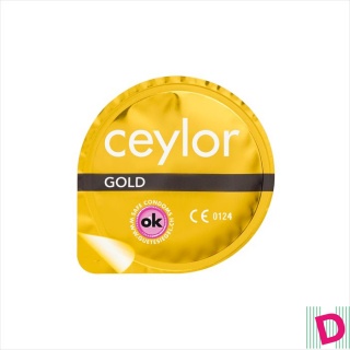 Ceylor Gold Präservativ mit Reservoir 12 Stk