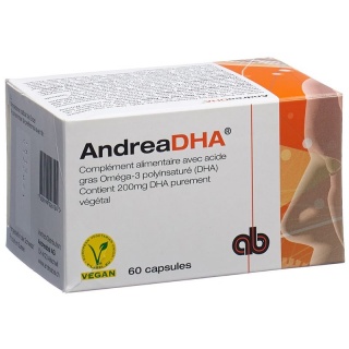 AndreaDHA Omega-3 Kaps rein pflanzlich 60 Stk