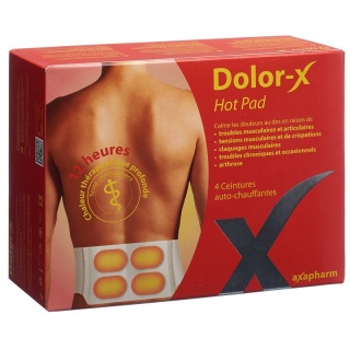 Dolor-X Hot Pad Wärmeumschläge 4 Stk