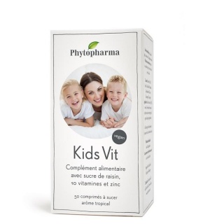 Phytopharma Kids Vit Lutschtabl 10 Vitamine & Zink 50 Stk