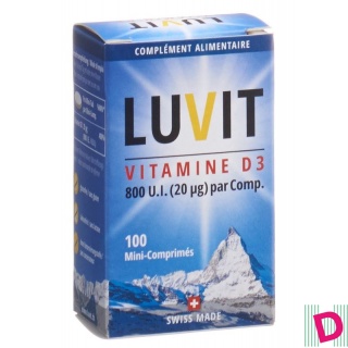 LuVit Vitamin D3 Mini-Tabs Ds 100 Stk