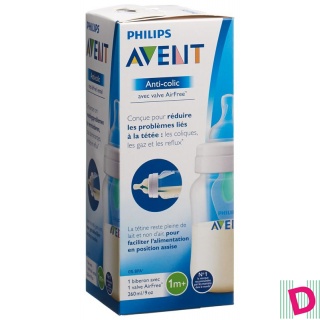Avent Philips Anti-Colic Flaschen mit AirFree Ventil 260ml