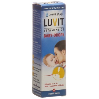 LuVit Vitamin D3 Baby-Drops Tropffl 10 ml