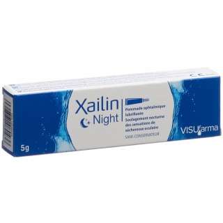 Xailin Night Benetzende Augensalbe Tb 5 g