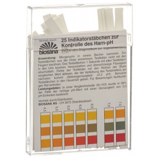 Biosana Indikatorstäbchen pH 4.5-9.25 25 Stk