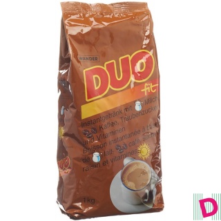 DUO FIT Sofort Milchkaffee Plv Oeco Pac 1 kg