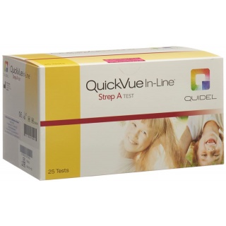 QuickVue In-Line Strep A 25 Tests