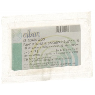 Allsan Indikatorpapier pH 5.2-7.4 100 Stk