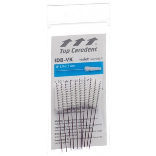 Top Caredent C11 IDB-VK Interdentalbürste violett konisch >2.4mm 10 Stk