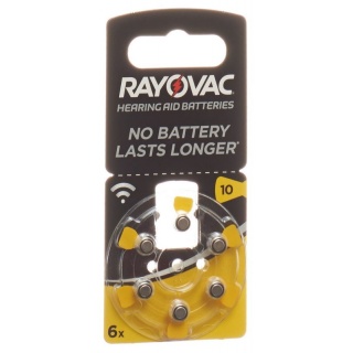 RAYOVAC Batterie Hörgeräte 1.4V V10 6 Stk