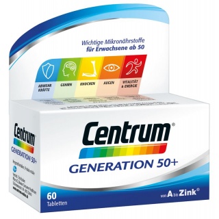 Centrum Generation 50+ Tabl 60 Stk
