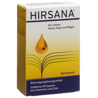 HIRSANA Goldhirse-öl-Kapseln 150 Stk