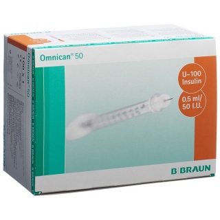 OMNICAN Insulin 50 0.5ml 0.3x8mm G30 einz 100 x