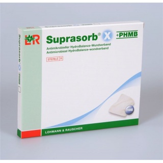 Suprasorb X + PHMB HydroBalance-Wundverband 14x20cm antimikrobiell 5 Stk