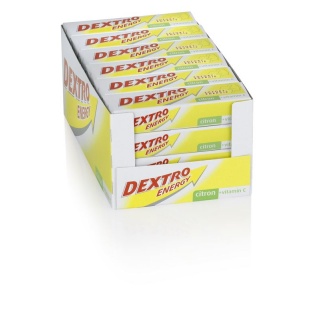 Dextro Energy Tabl Citron 24/22 Box 24 x 14 Stk