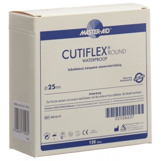 Cutiflex Round Folienpflaster 25mm 150 Stk