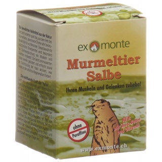 EXMONTE Murmeltier Salbe Topf 100 ml