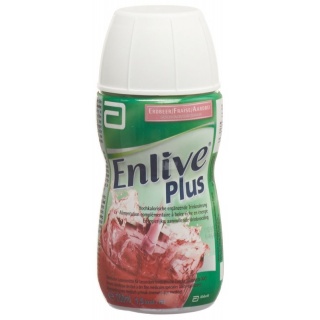 Enlive Plus liq Erdbeer Fl 200 ml